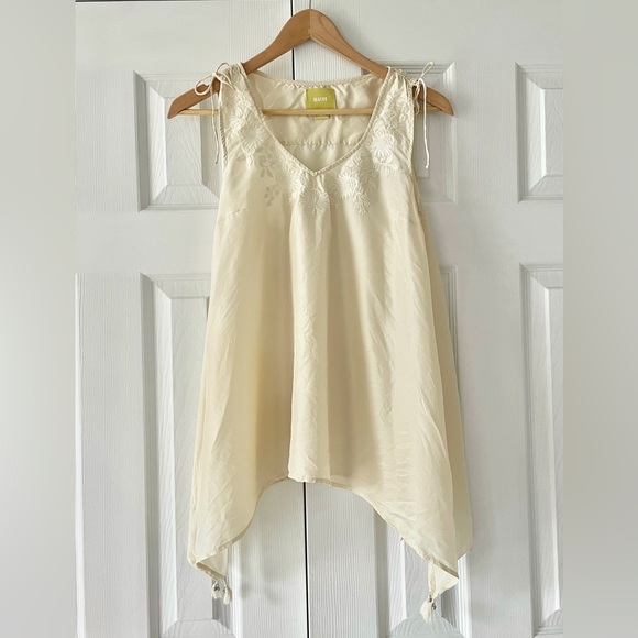 Maeve Tops - Maeve by Anthropologie 100% Silk Top Size XS